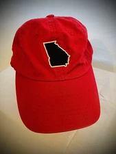 Georgia “State Traditions” Baseball Hat/Cap RED