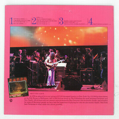 FRANK ZAPPA ZAPPA IN NEW YORK DISCREET P6339W Japan VINYL LP FRANK ZAPPA ZAPPA IN NEW YORK DISCREET P6339W Japan VINYL LP