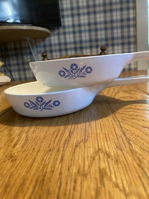 2 Vintage Corningware Saucepans-P-83-B. (6 1/2 )