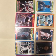 75 Baseball card lot MLB Smith Strawberry Thomas (rc) Raines