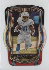 2022 Panini Select Club Level Black & Red Prizm Die-Cut Austin Ekeler #245 0wp8