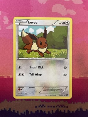 Pokemon Karte Eevee Dunkle Entdecker Common 84/108 Near Mint