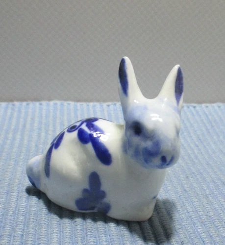 Bunny Miniatures Decoration Ceramic