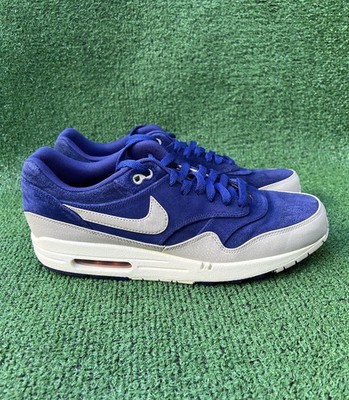 Nike Air Max 1 Premium Deep Royal Granite 512033-408 Men s Size 11.5 Used No Box