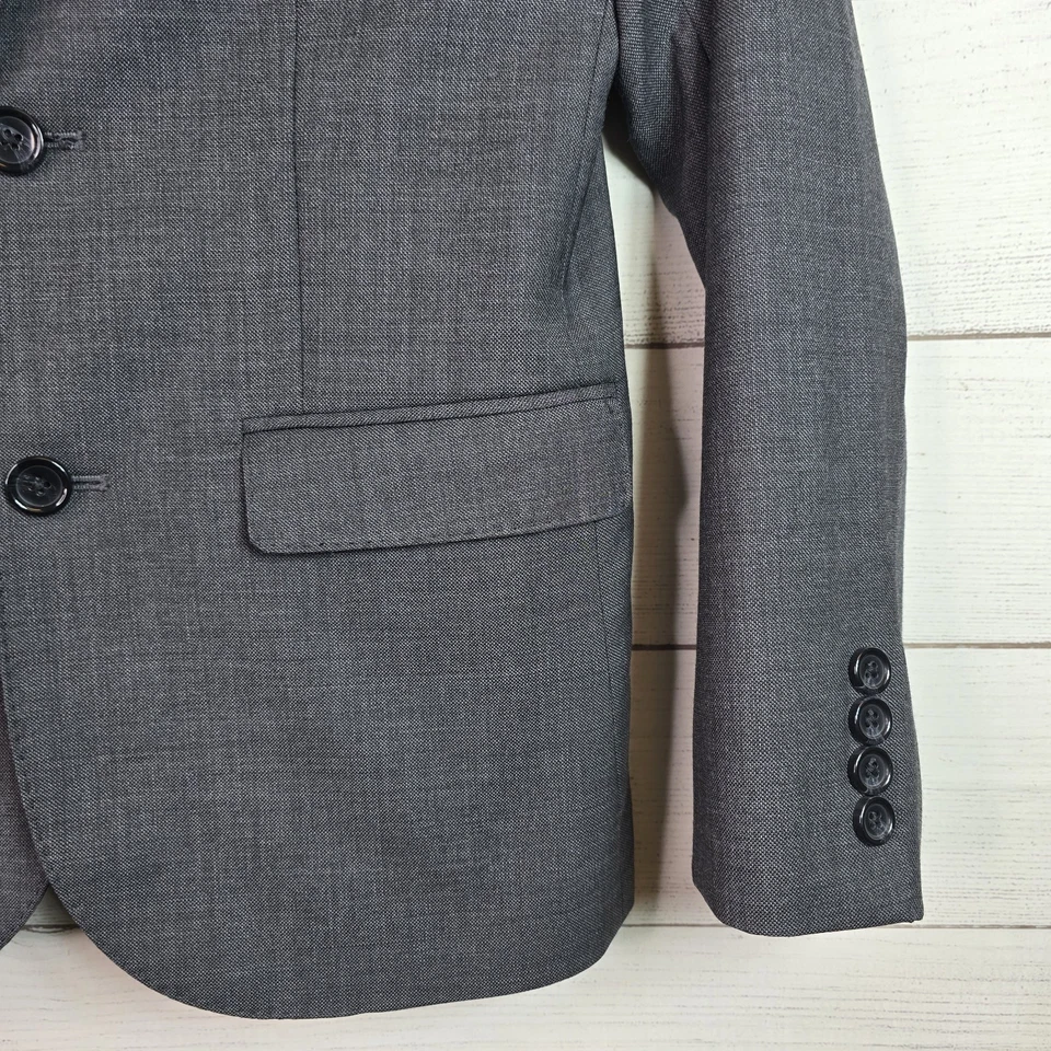 Шерстяной блейзер J Crewcuts для мальчиков LUDLOW Tollegno 1900 эластичная куртка для мальчиков размер 12 - Изображение 3 из 4