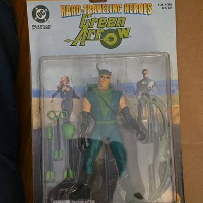 DC Direct Green Arrow, Hard-Traveling Heroes, DC Universe Action Figure w/ Acce 