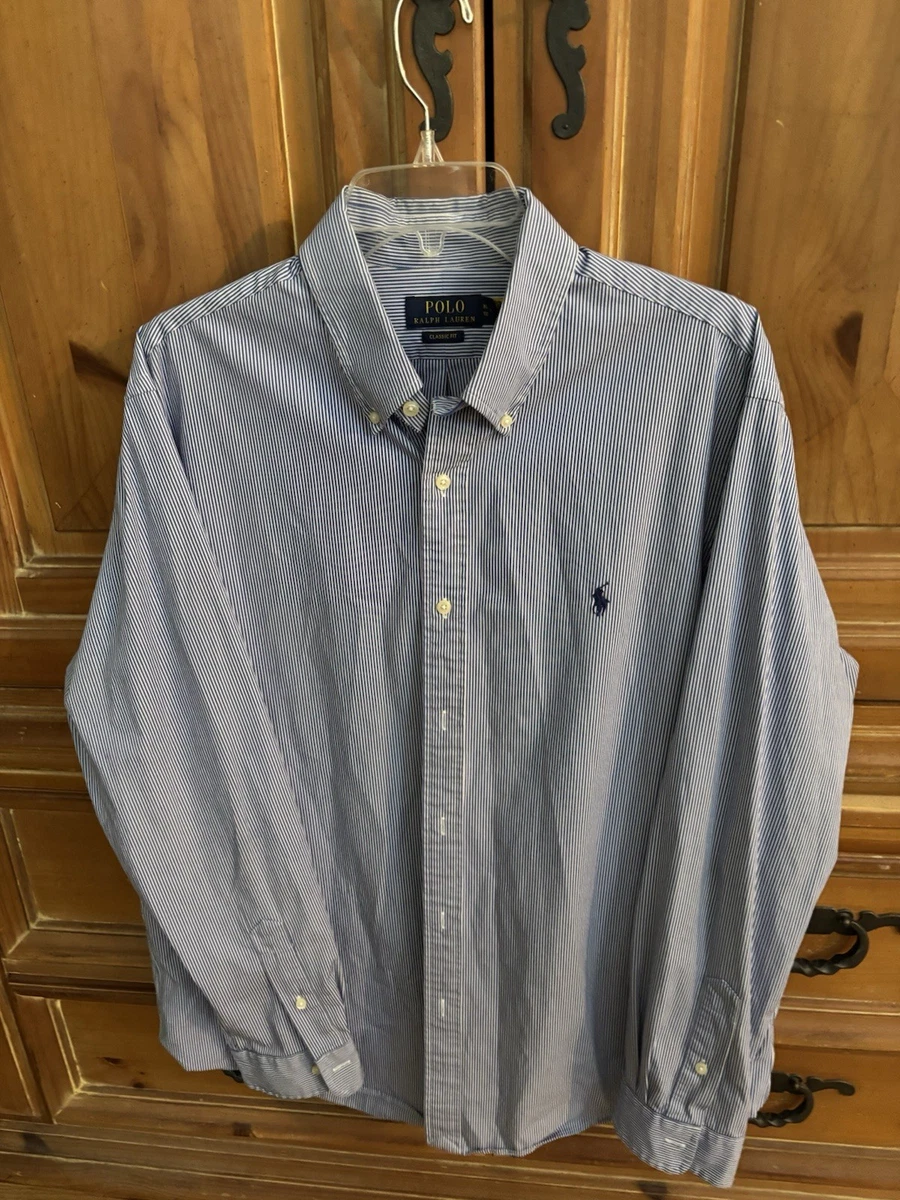 Polo Ralph Lauren Classic Fit Striped Dress Shirts for Men for