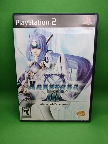 Xenosaga: Episode III Also Sprach Zarathustra (PlayStation 2) CIB MINT DISCS