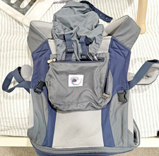 Ergobaby Omni 360 Cool Air Mesh Ergonomic Baby Carrier Gray  Blue Adjustable