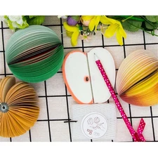 Fruit Vegetable Food Memo Pad Sticky Notes Sticker Marker Notepad 3D Cute Gift