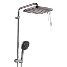 GROHE Vitalio 250, Duschsystem wassersparend 8l pro Min (Regendusche mit Thermos