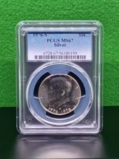 90% Silver 1976-S Kennedy MS67 PCGS San Francisco 50C