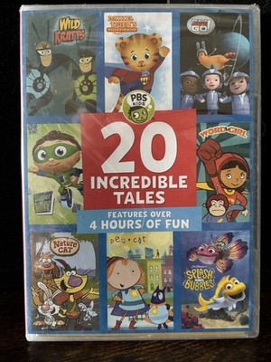 PBS Kids 20 Incredible Tales 13 Series DVD FREE SHIPPING NEW SEALED