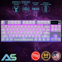 SteelSeries Apex Pro TKL Gen 3 Wired Gaming Keyboard 3.0 Hypermagnetic Switches