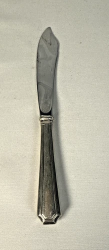 Gorham Fairfax Sterling Silver Handle Stainless Steel Blade Master Butter Knife