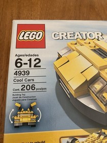 LEGO CREATOR: 4939 Cool Cars , 3 in 1, Complete, Includes Instruction Manuals