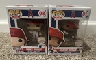 2x LOT - MLB Funko POP! #08 Mike Trout + #81 Shohei Ohtani ANGELS - NM+