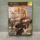 Men of Valor (Microsoft Xbox, 2004) CIB *CLEAN DISC*