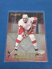 2000-01 UD Black Diamond Might #FP5 Brendan Shanahan Detroit HOCKEY Card 2I