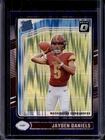 2024 Panini Donruss Optic Jayden Daniels Purple Shock Rated Rookie #248