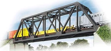 Walthers Cornerstone HO Scale Building Kit Single-Track Railroad Truss Bridge