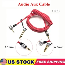 Cable Dr Shape Aux Replacement Pro Wire For Beats Detox Dre By Audio Cord Red