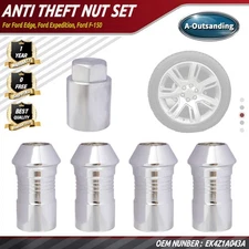 Wheel Lock Lug Nut Set  Anti Theft Fit For Ford Edge Ford Expedition Ford F-150