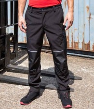 Image of Result Work-Guard Slim Fit Soft Shell Trousers