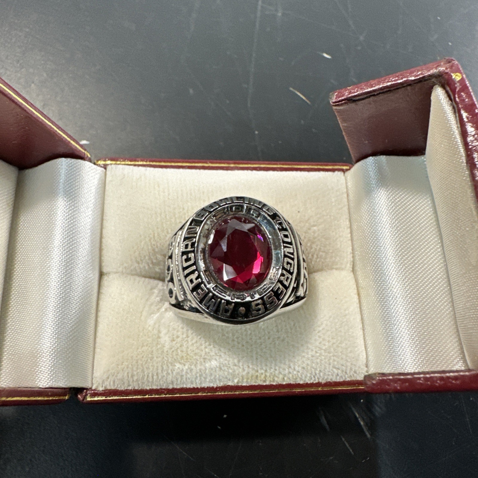 ABC Bowling 800 Series Award Ring American Bowling Congress Boxed 1999 ...