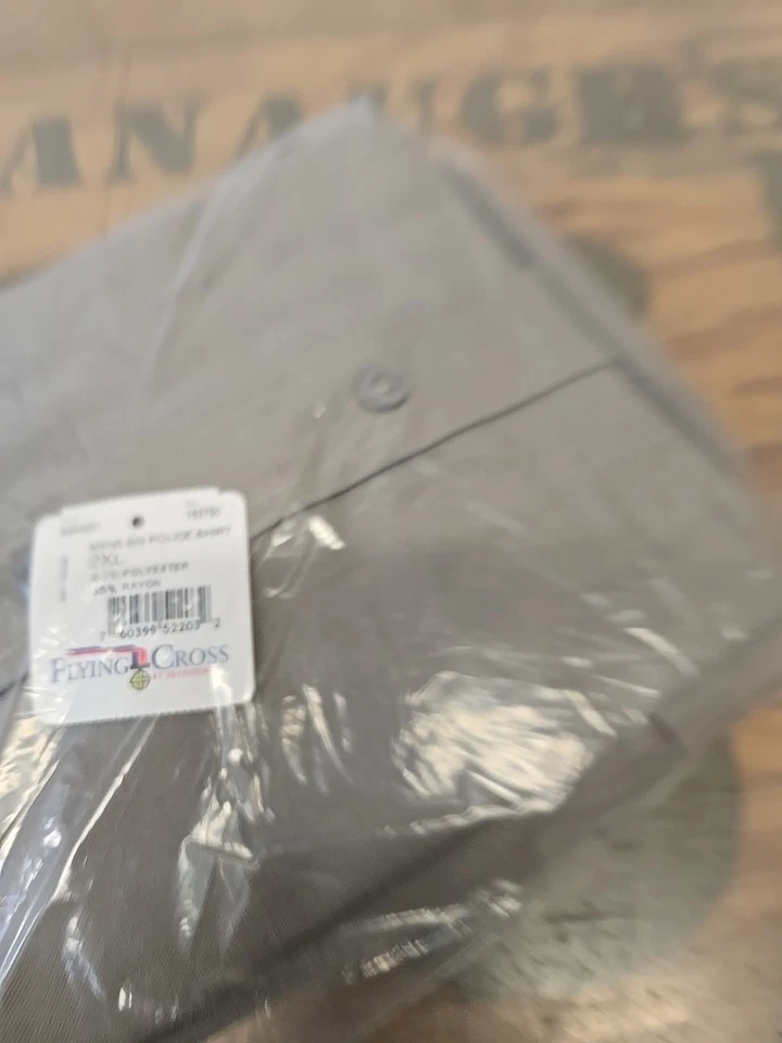 Flying Cross Men's Police Law Enforcement Short Sleeve Shirt sz 2XL - Image 3 of 3