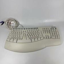 Microsoft Natural Keyboard Pro Ergonomic Split Wired USB, PS2 X03-94432  TESTED