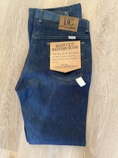 Vintage DEE CEE Bootcut Jeans Western Wear Made in USA 33 x 34 Rodeo 1970's