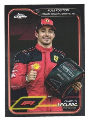 2024 Topps Chrome F1 Formula 1 Scuderia Ferrari Charles LeClerc