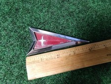 Pontiac Arrowhead Emblem Logo 2 Wide Oem Genuine 6s6 Pontiac Arrowhead Emblem Logo 2 Wide Oem Genuine 6s6