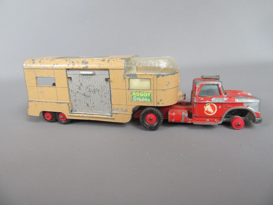 C496 Vintage Matchbox K18 UK Dodge Trattore Dettagliato Si Tiene IN Piedi Van Re - Immagine 4 di 4