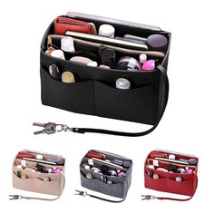 Felt Insert Bag Organizer Multi-Color Storage Bag in Bag Handbag Purse Organizer