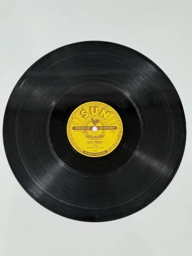 Rockabilly 78 - Elvis Presley - That's All Right/Blue Moon Of Kentucky - Sun 209