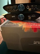 ifi ZEN DAC V2 +4.4MM CABLE + BAL HEADPHONE AMP/PRE AMP MEZE 99 Classics CANS.