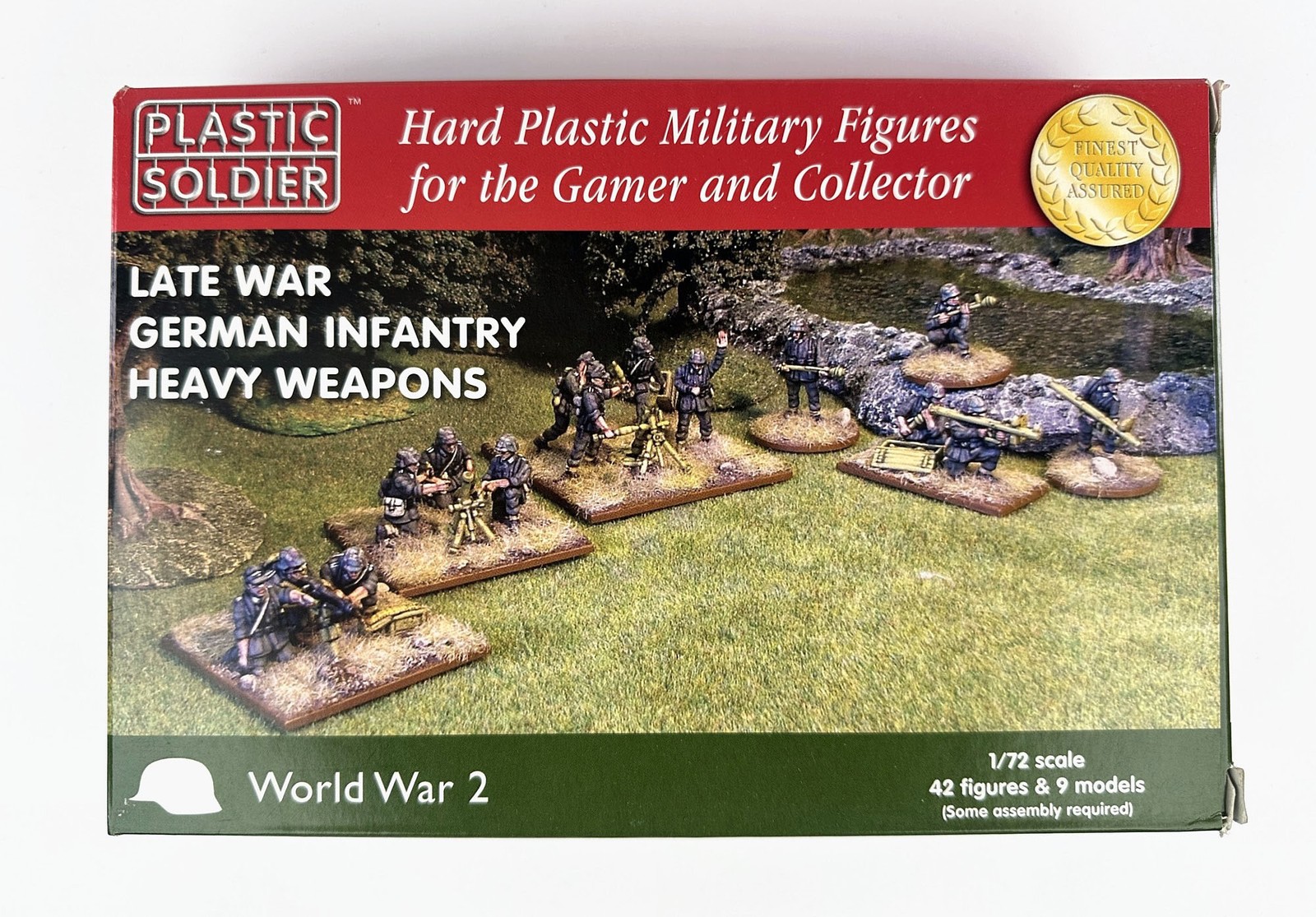 Plastic Soldier WW2020005 Late War German Infantry Heavy Weapons 1/72 Scale Kit