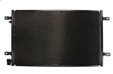 Condenser, Air Conditioning Thermotec KTT110283 for Audi A6 C6 (4F2) 3 2004-2006