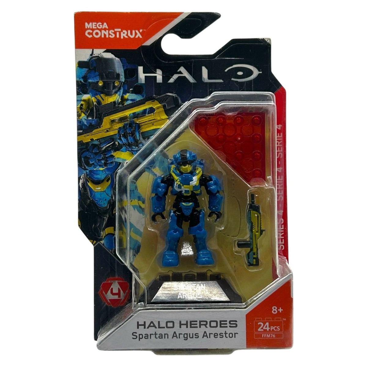 MEGA Bloks Construx HALO Heroes Series 4 Spartan Argus Arestor
