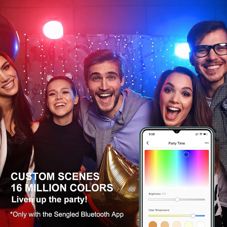 Sengled Alexa Light Bulb, BR30, S1 Auto Pairing with Alexa Devices, Smart Flood - Image 3 of 4