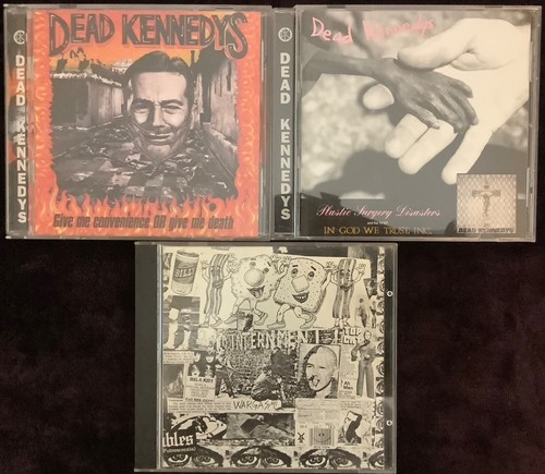 3CD LOT DEAD KENEDYS GIVE ME CONVENIENCE PLASTIC SURGERY FRESH FRUIT SF PUNK