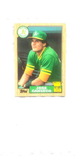 1987 Topps All Star Gold Cup - Jose Canseco Card # 620  - NICE CARD - NRMNT/MINT