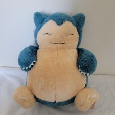 Pokemon Snorlax 10" Plush Doll Fluffy Banpresto Kawaii Japan Prize 2019