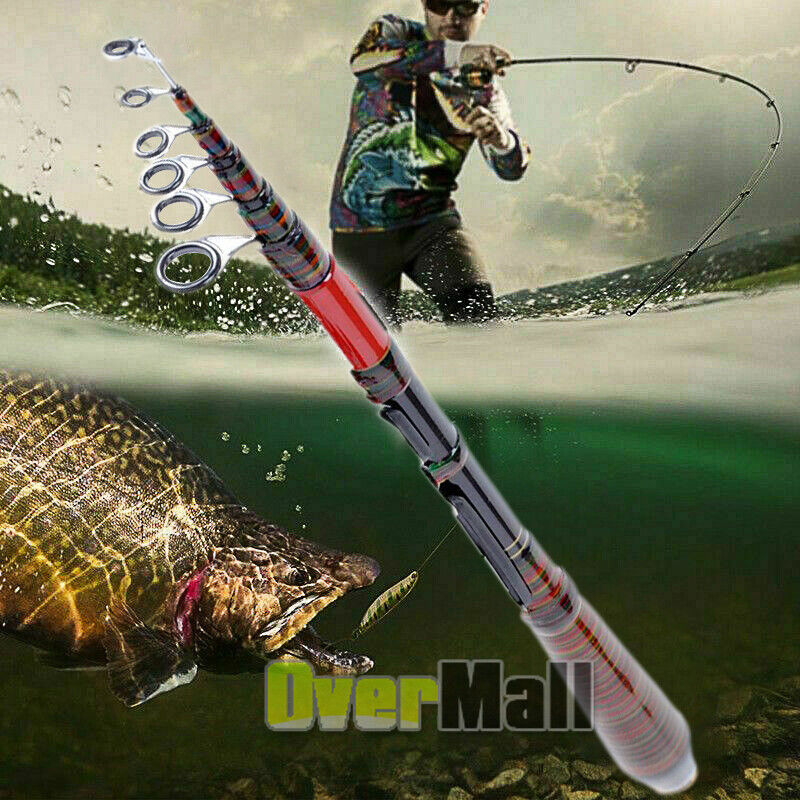 New Professional Carbon Fiber Telescopic Lure 2.1m Spinning Limited time sale Rod Purchase Pole Fishing