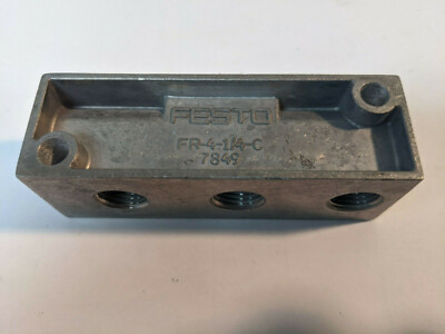 FESTO FR-4-1/4-C 7849 Manifold Block