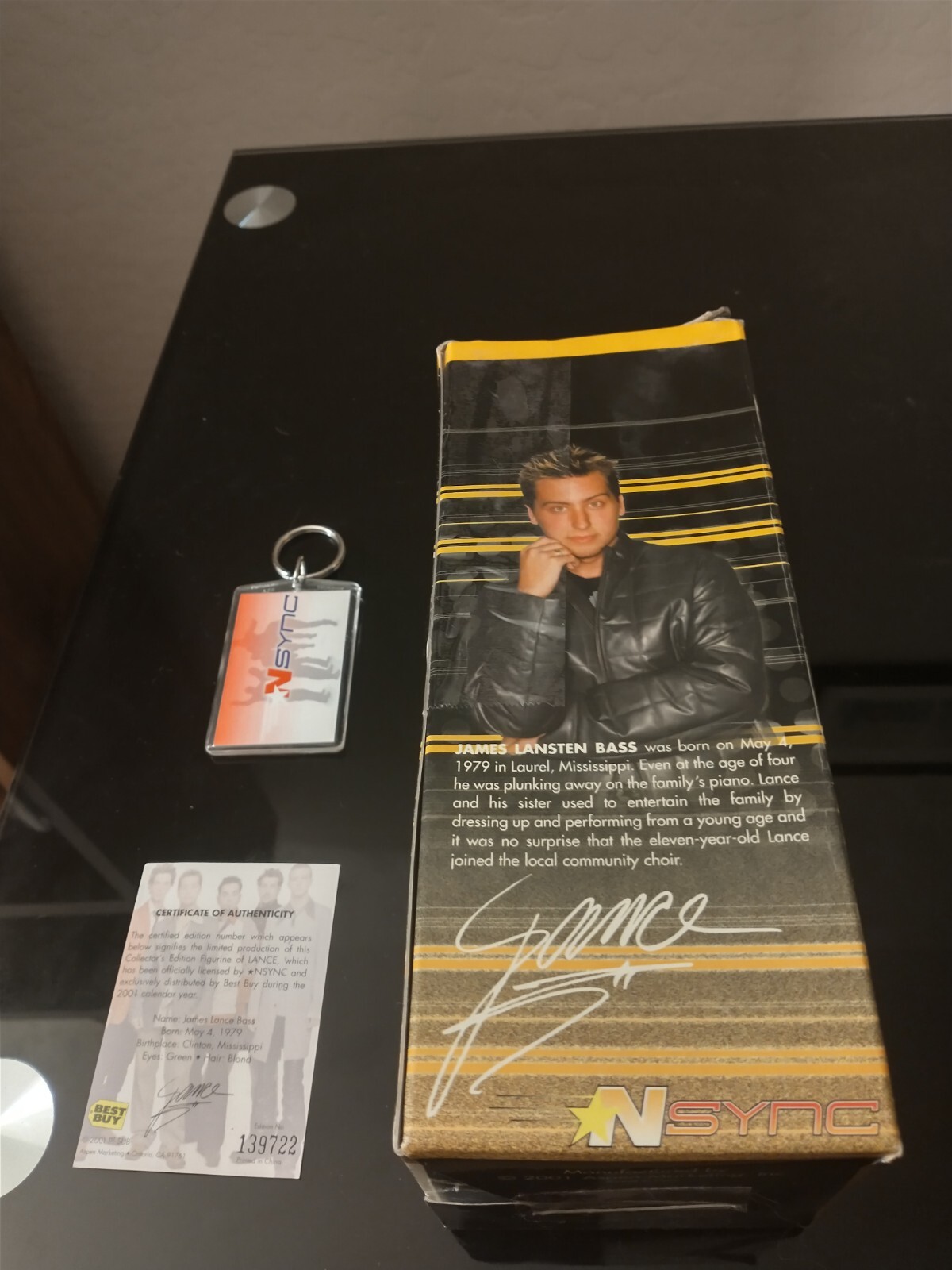 2001 Vtg Collectible NSYNC James LANCE BASS Bobblehead Doll Best Buy Exclusive eBay