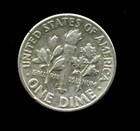 1959 D Roosevelt Dime US 10 Cent U.S America SILVER UNITED STATES 10c Coin #6873 — photo 2