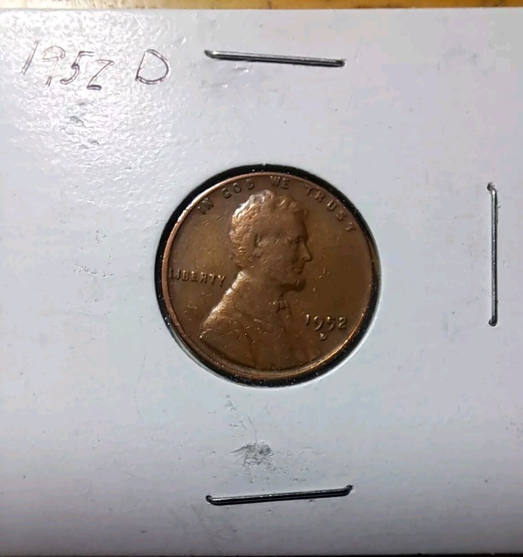 1952 d wheat penny
